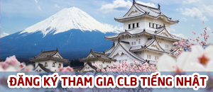 Đăng ký tham gia CLB tiếng Nhật